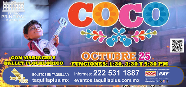 Coco con Mariachi en vivo 2026