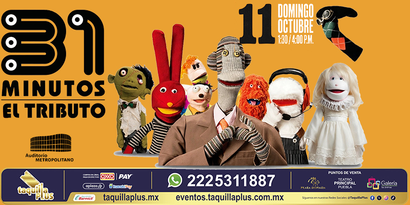 31 Minutos el Tributo en el Metropolitano