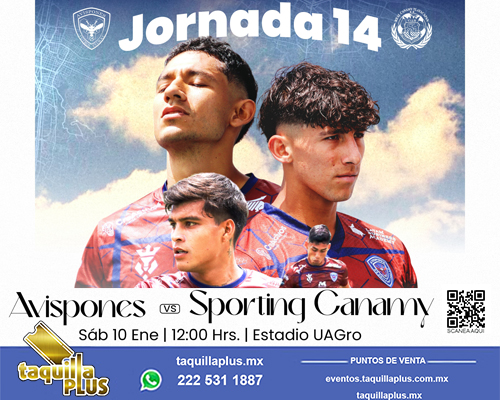 Avispones vs Sporting Canamy