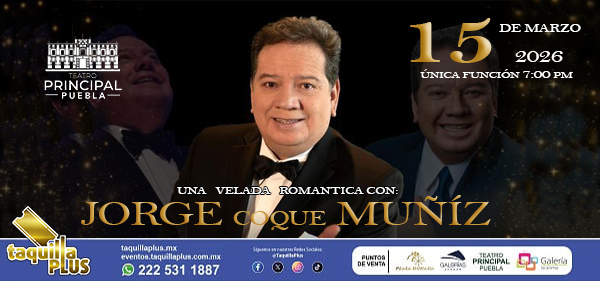 Jorge Coque Muñís en Puebla