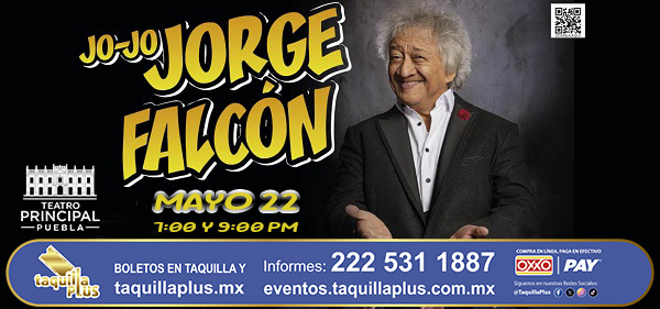 Jo Jo Jorge Falcón en Puebla