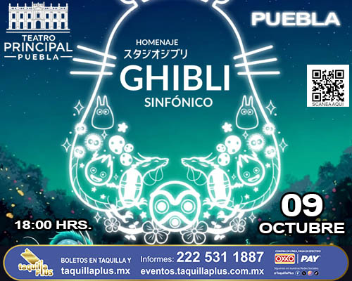 Homenaje GHIBLI Sinfónico en Puebla