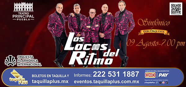 Los Locos del Ritmo Sinfónico con Orquesta en Puebla