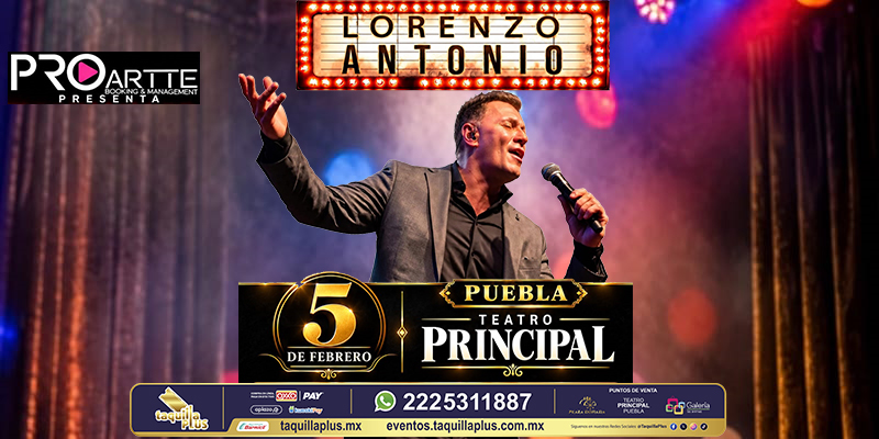 Lorenzo Antonio en Puebla