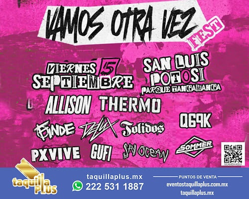 Vamos Otra Vez Fest en San Luis Potosí