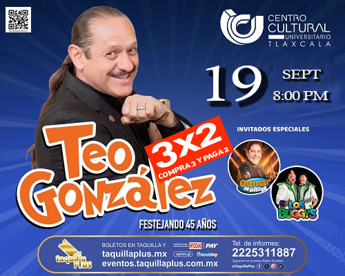 Teo González en Tlaxcala