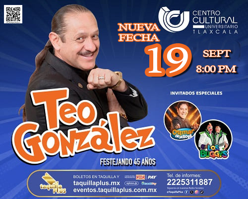 Teo González en Tlaxcala