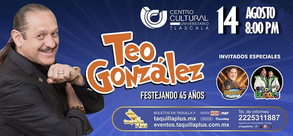 Teo González en Tlaxcala
