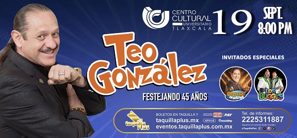 Teo González en Tlaxcala