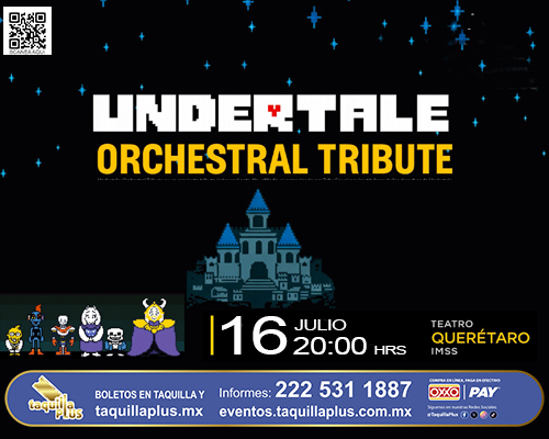 Undertale Orchestral Tribute en Qro.