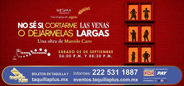 No sé, si cortarme las venas o dejármelas largas en Puebla