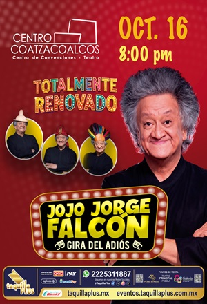 Jo Jo Jorge Falcón en Coatzacoalcos